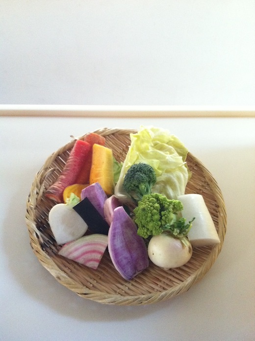鎌倉市場で買った野菜.JPG